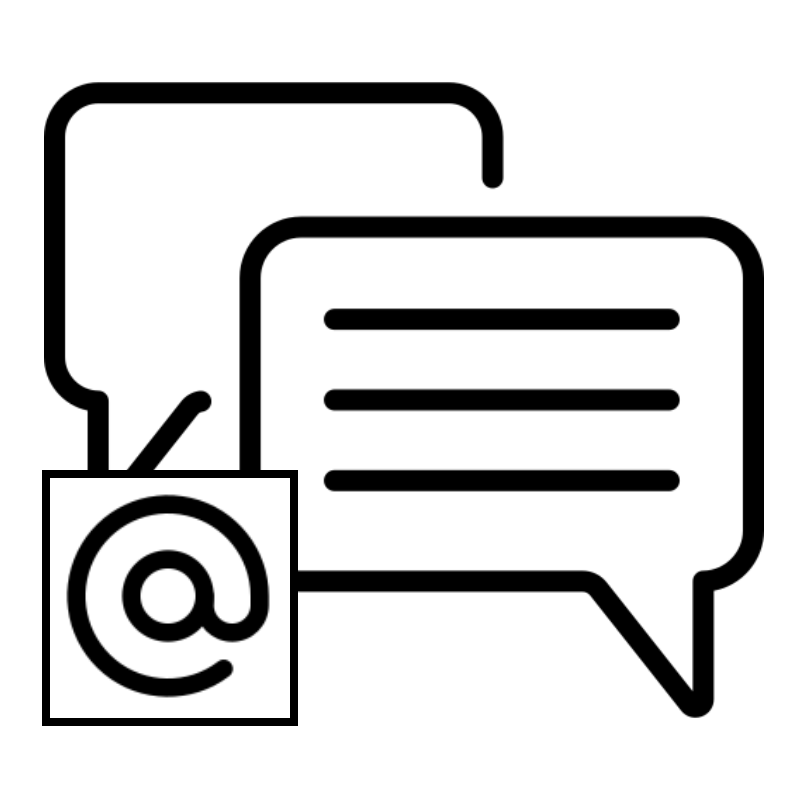 e-mail to chat